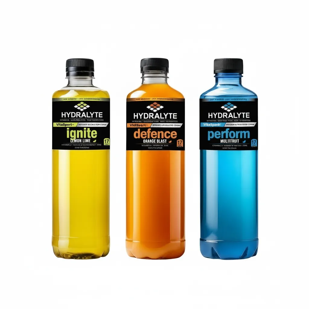 Hydralyte Pineapple sachet back panel nutrition facts and ingredients