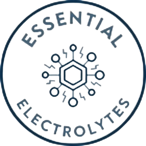 Hydralyte essential electrolytes potassium sodium chloride calcium for rapid rehydration