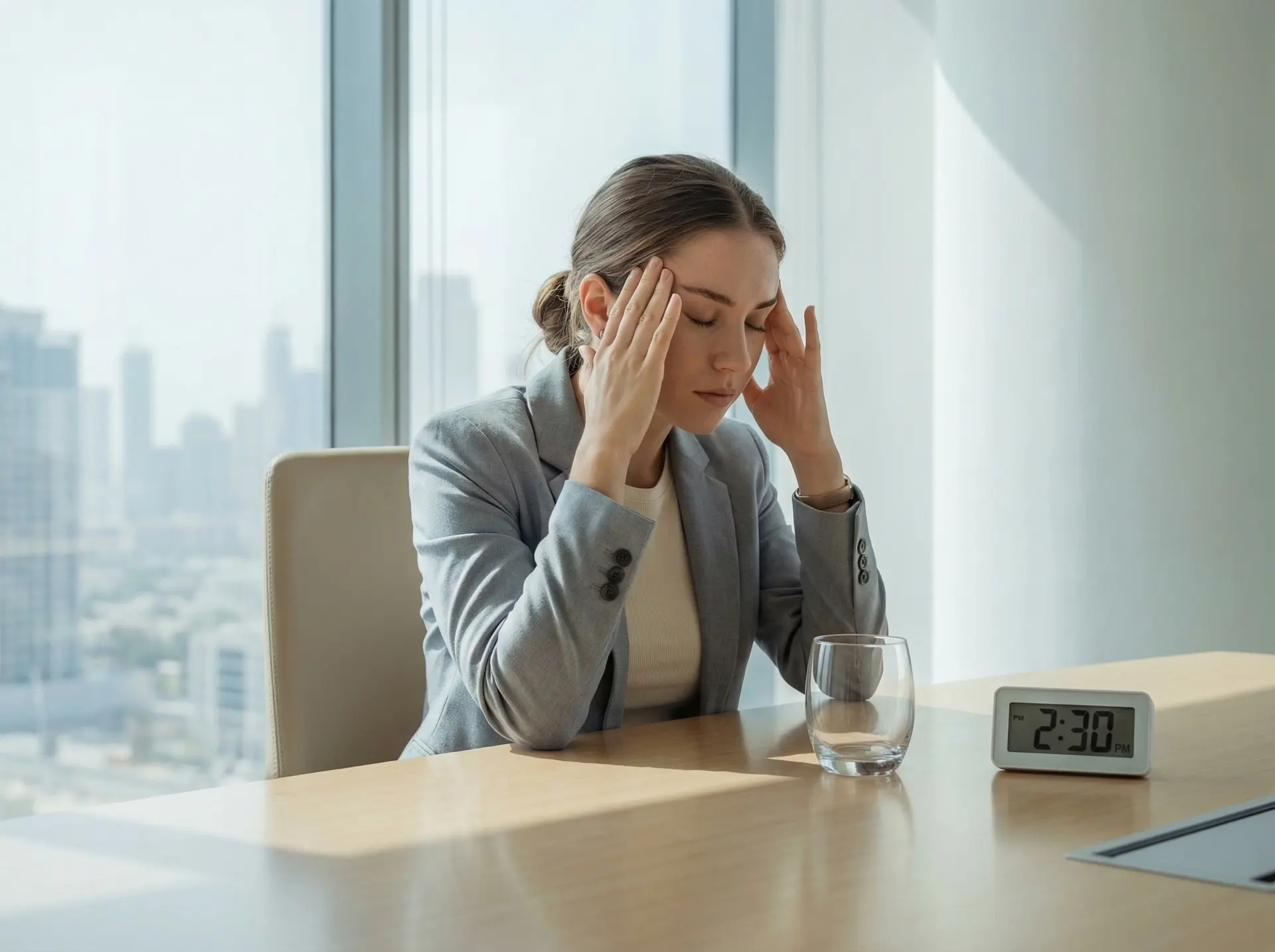 Chronic dehydration effects in adults — UAE and GCC climate heat stress, electrolyte loss, muscle fatigue, and cognitive impairment