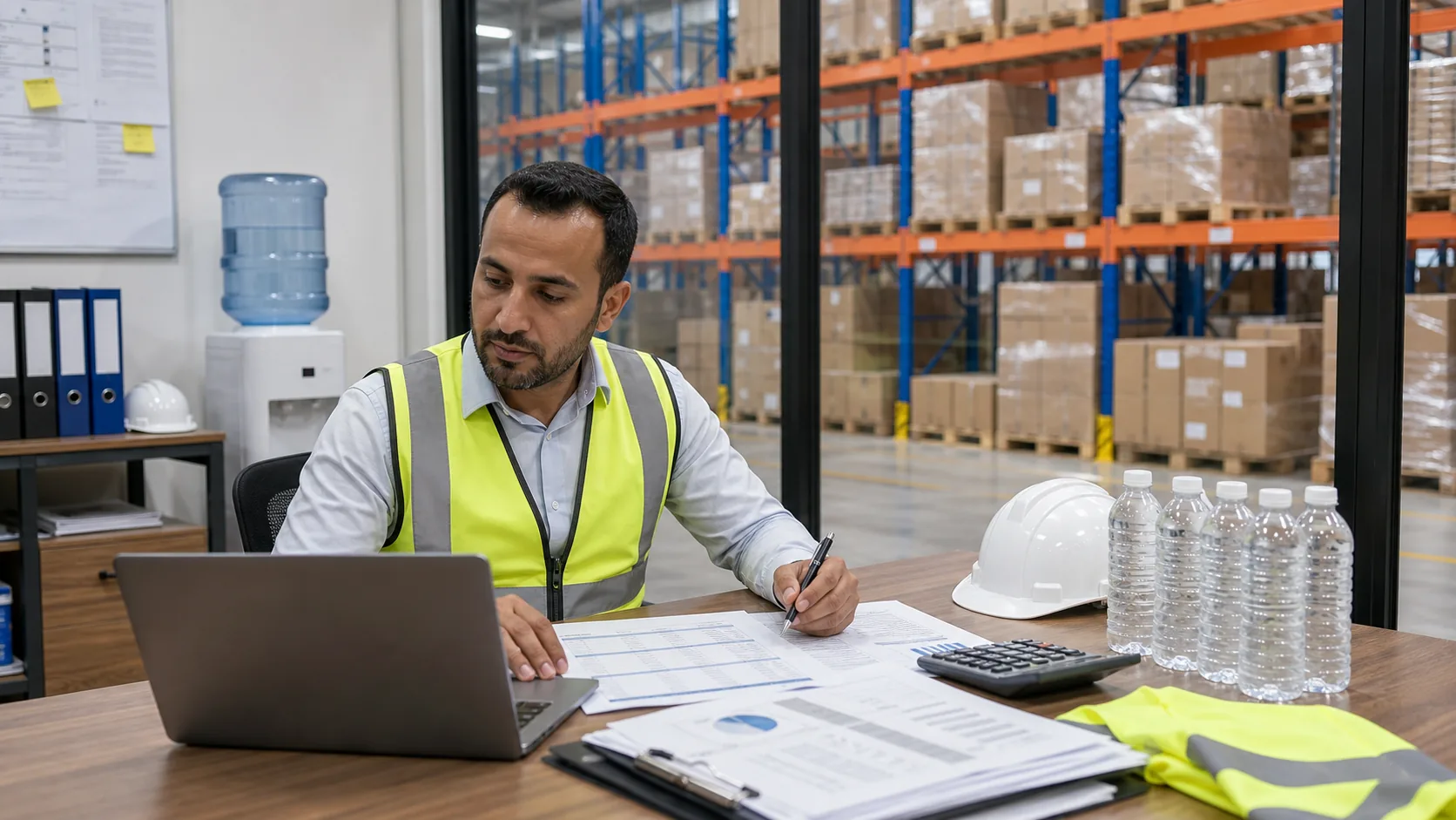 GCC workplace hydration compliance planning for outdoor worker heat safety