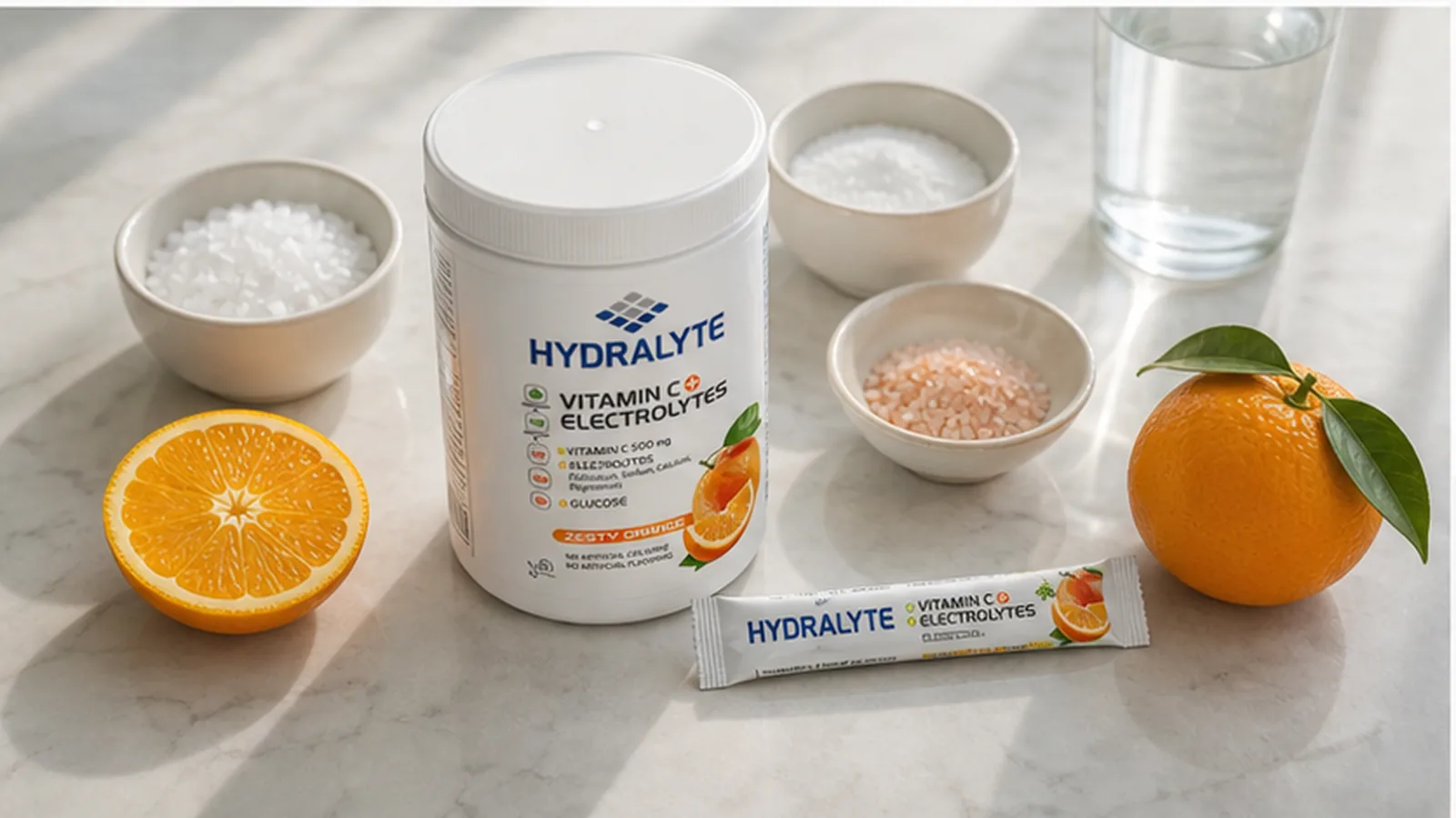 Electrolytes vs Plain Water in UAE Heat: A Practical Guide - Hydralyte usage setting image