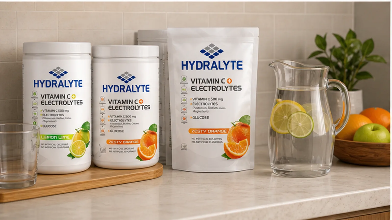 Hydralyte Sachets, Jars, Pouches and Drinks: Which Format Fits Your Day - Hydralyte usage setting image