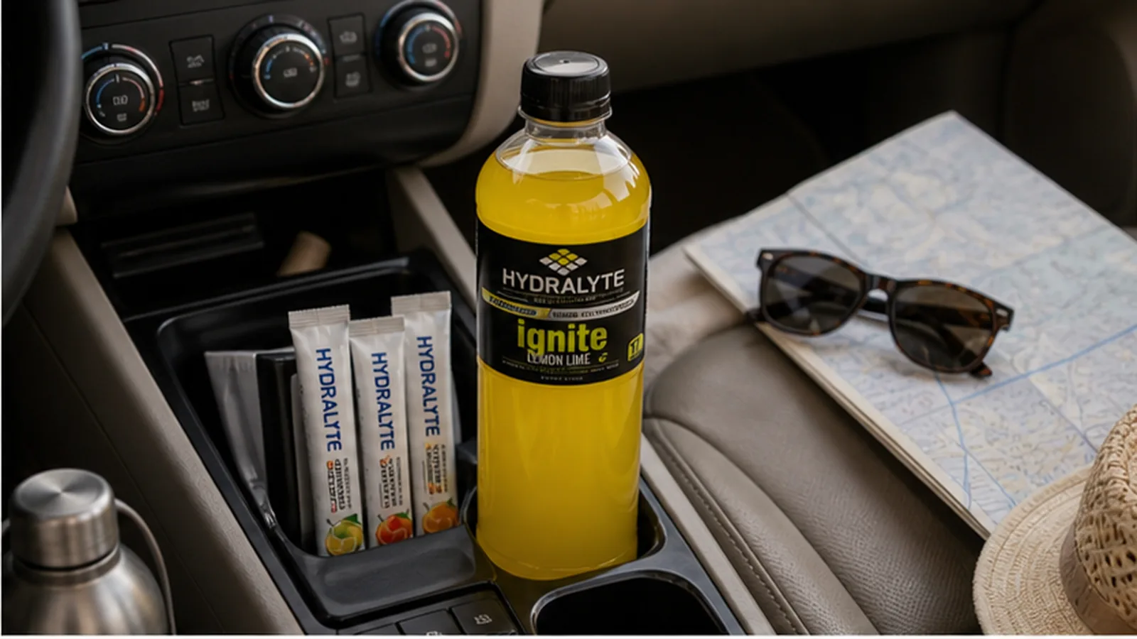 Family Travel Hydration Packing List for UAE Road Trips - Hydralyte product planning image