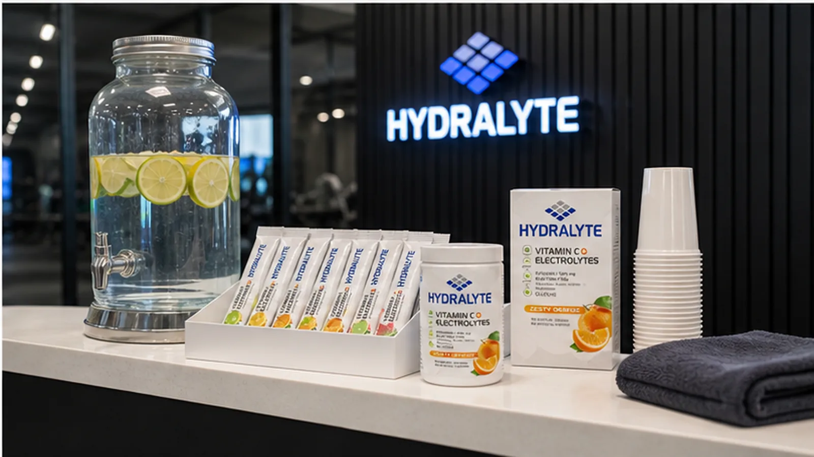 Gym Hydration in the UAE: Before, During and After Training - Hydralyte Hydralyte format image