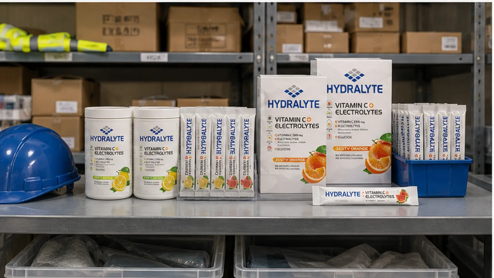 Labour Camp Hydration Distribution: Simple Ways to Keep Supplies Visible - Hydralyte usage setting image