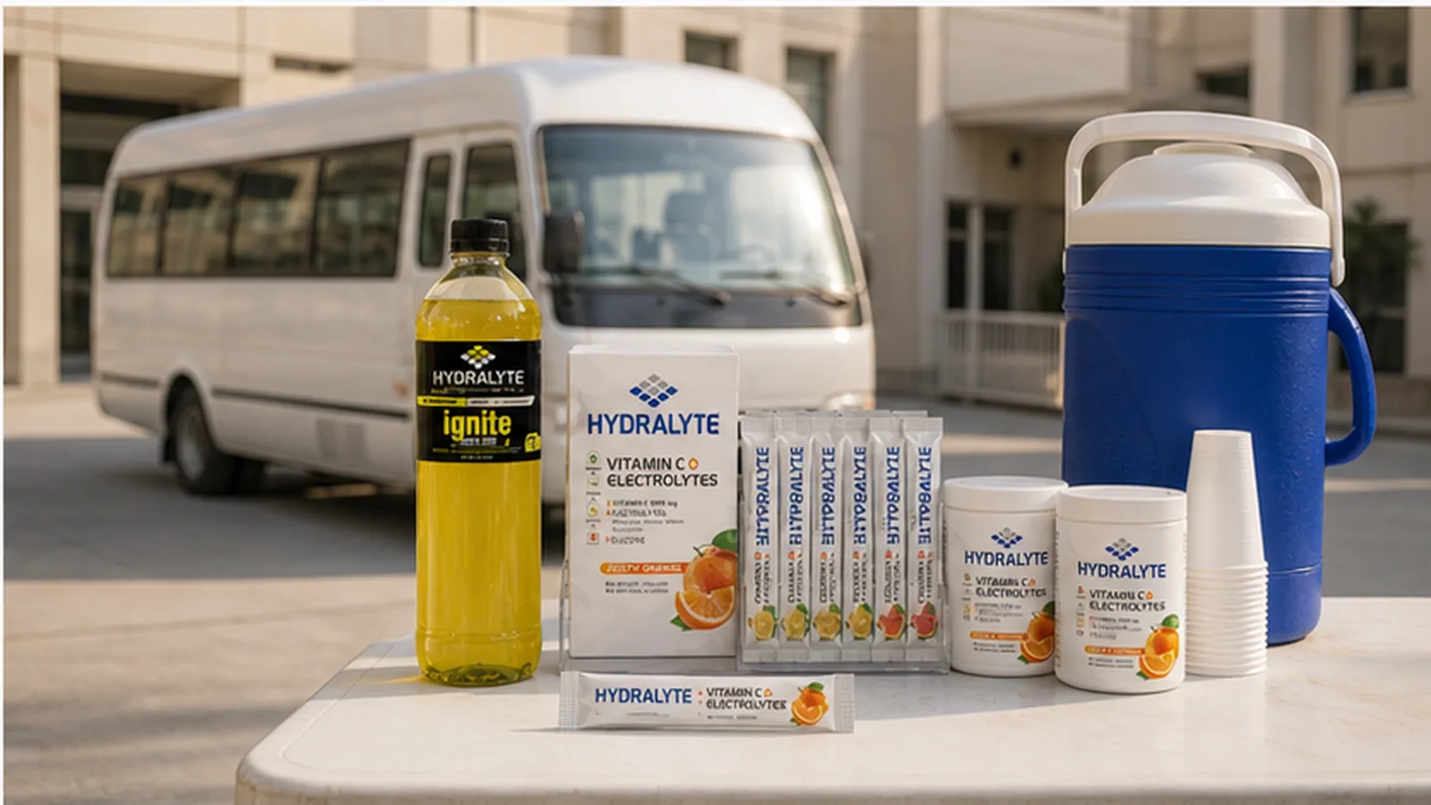 Labour Camp Hydration Distribution: Simple Ways to Keep Supplies Visible - Hydralyte Hydralyte format image