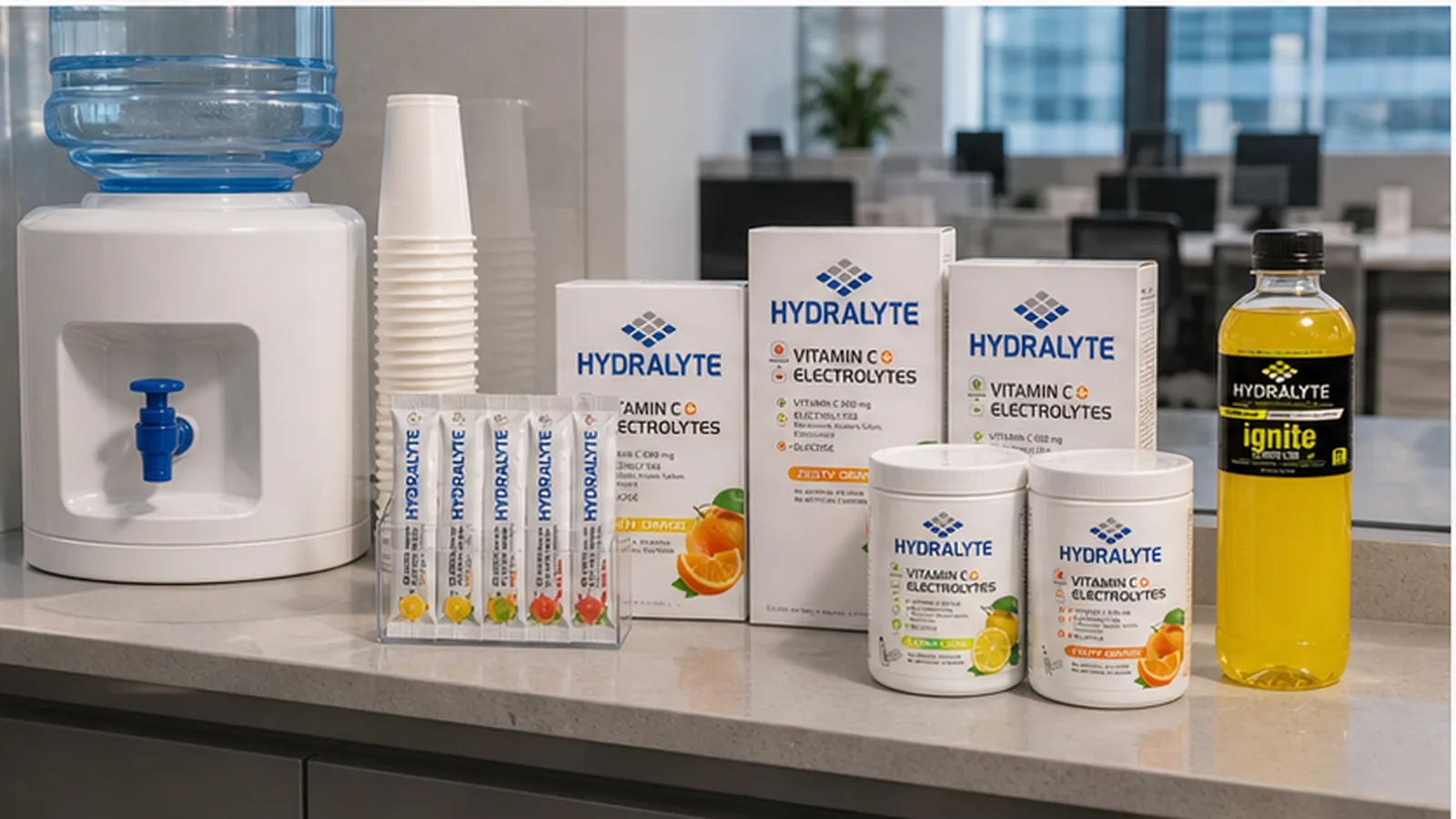 UAE Heat Day Hydration Checklist for Managers and Households - Hydralyte usage setting image