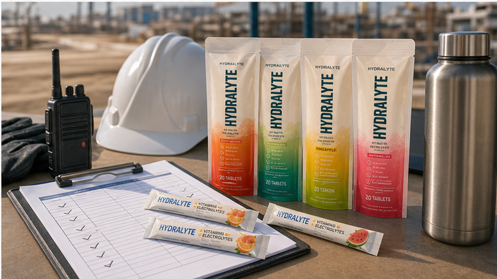 Hydralyte 2026 product reference for WBGT monitoring GCC worksites