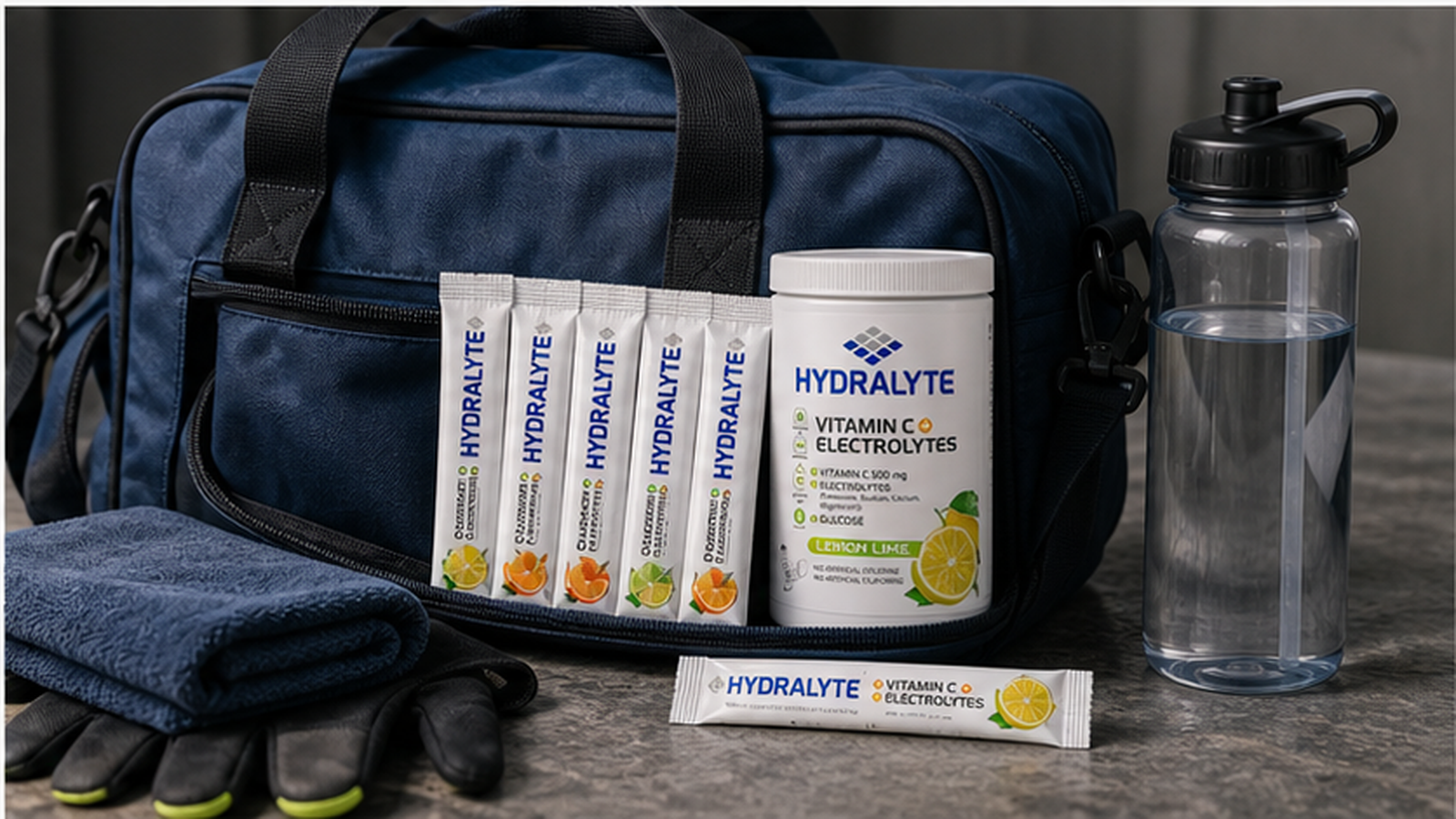 Hydralyte 2026 product reference for heat acclimatisation UAE workers