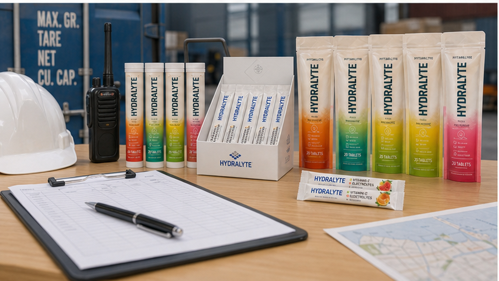Hydralyte 2026 product reference for port worker hydration UAE