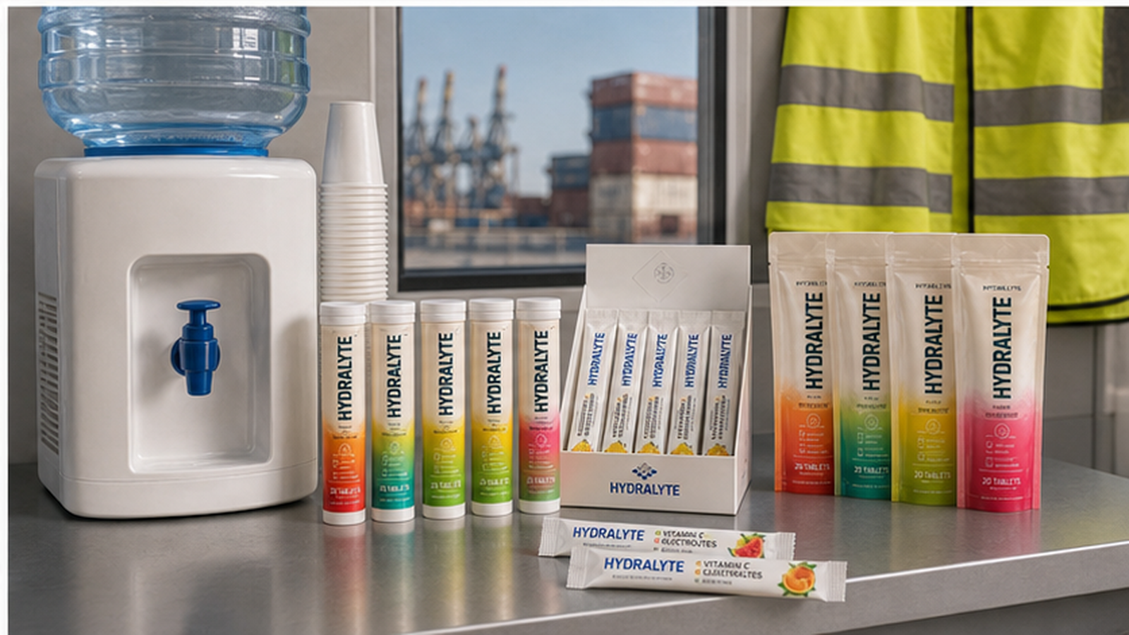 Hydralyte 2026 product reference for port worker hydration UAE