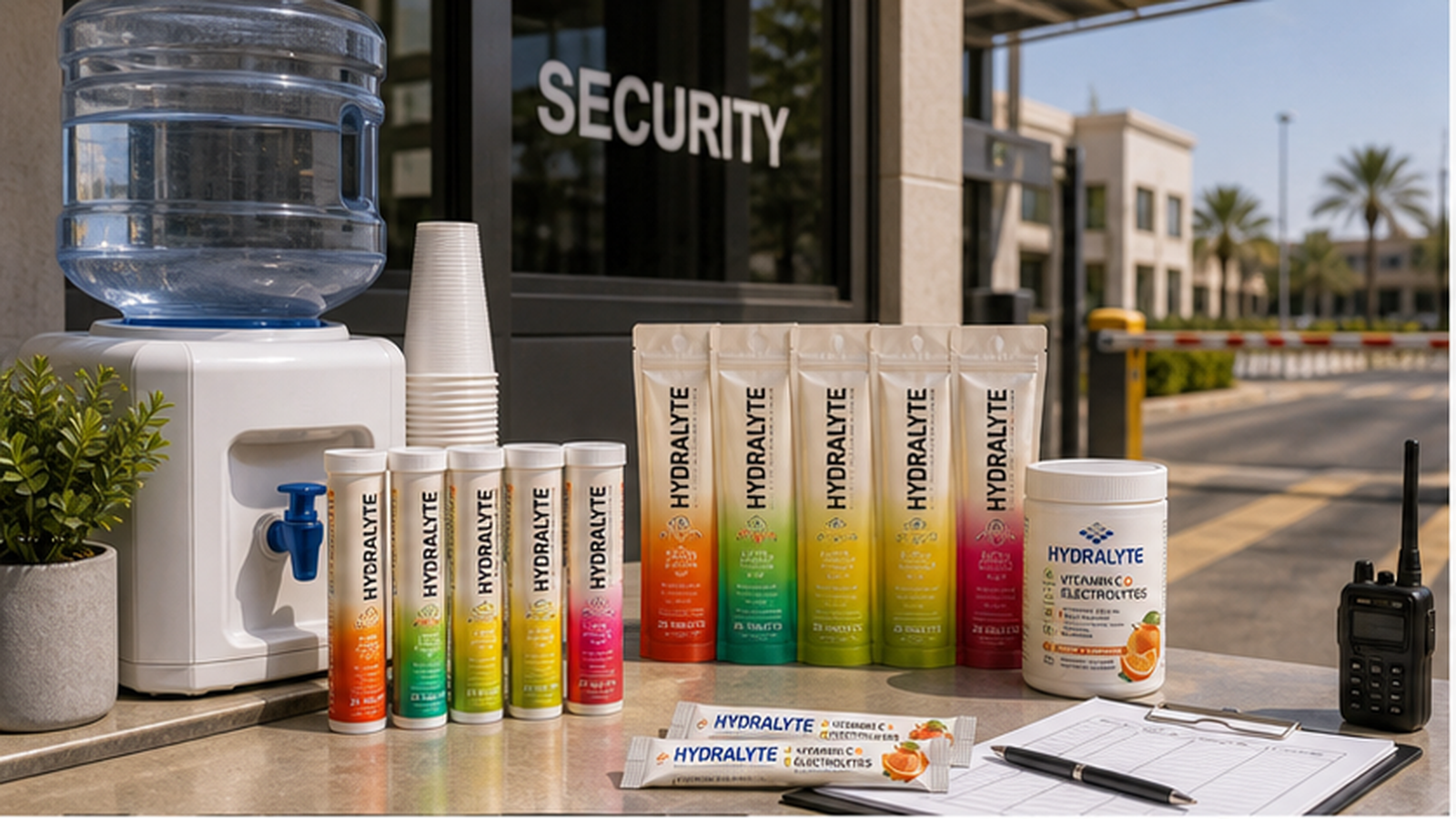 Security Guards, Valet Teams and Parking Attendants: The Overlooked Outdoor Workforce with Hydralyte 2026 stick lemon lime single
