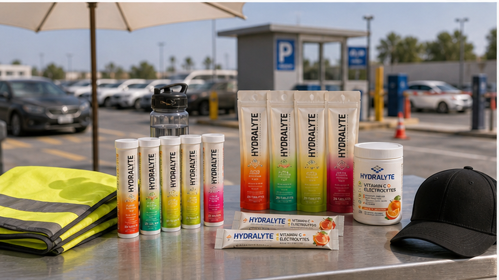 Hydralyte 2026 product reference for security guard hydration UAE