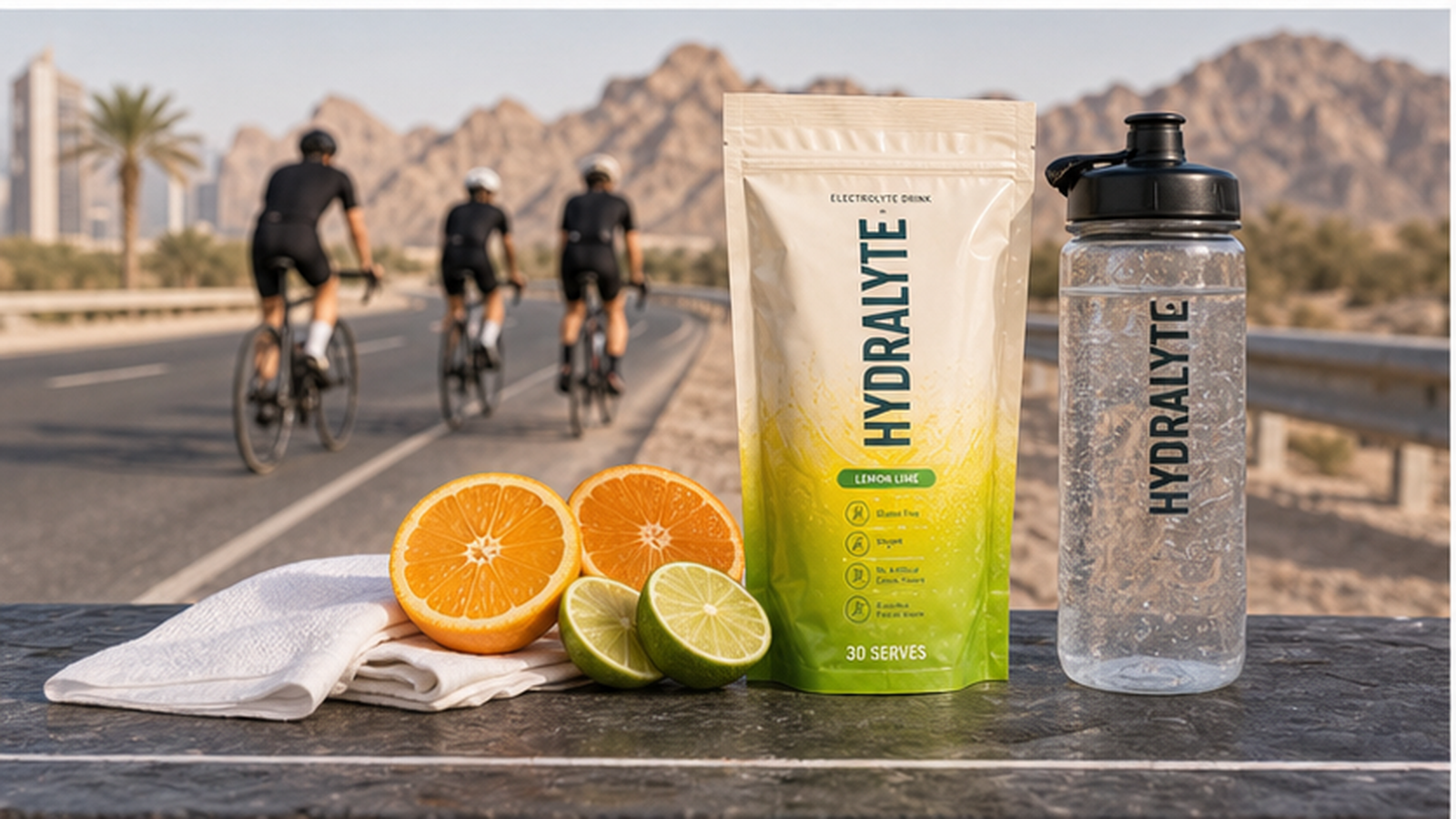 Hydralyte 2026 product reference for cycling hydration UAE