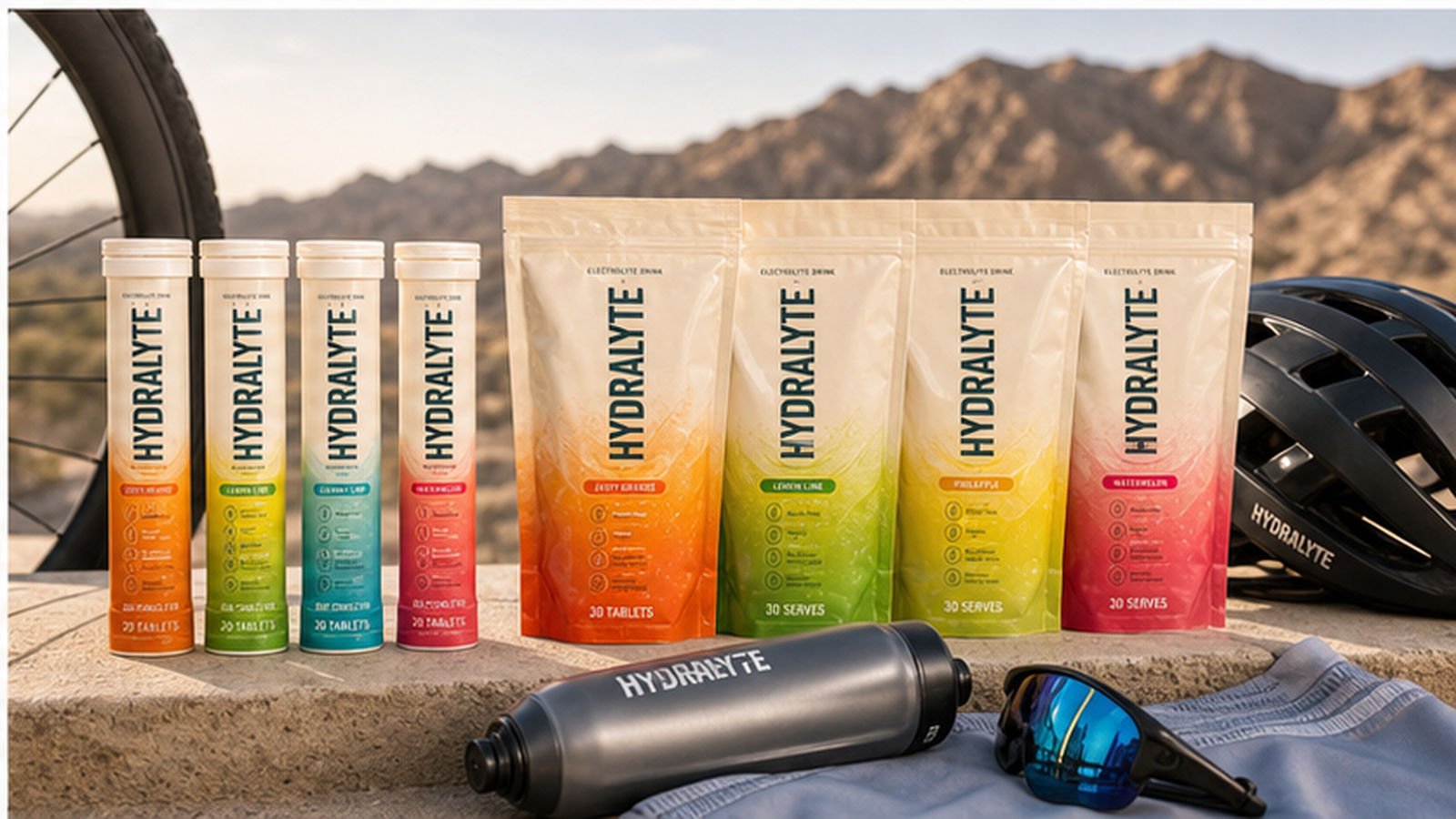Hydralyte 2026 product reference for cycling hydration UAE
