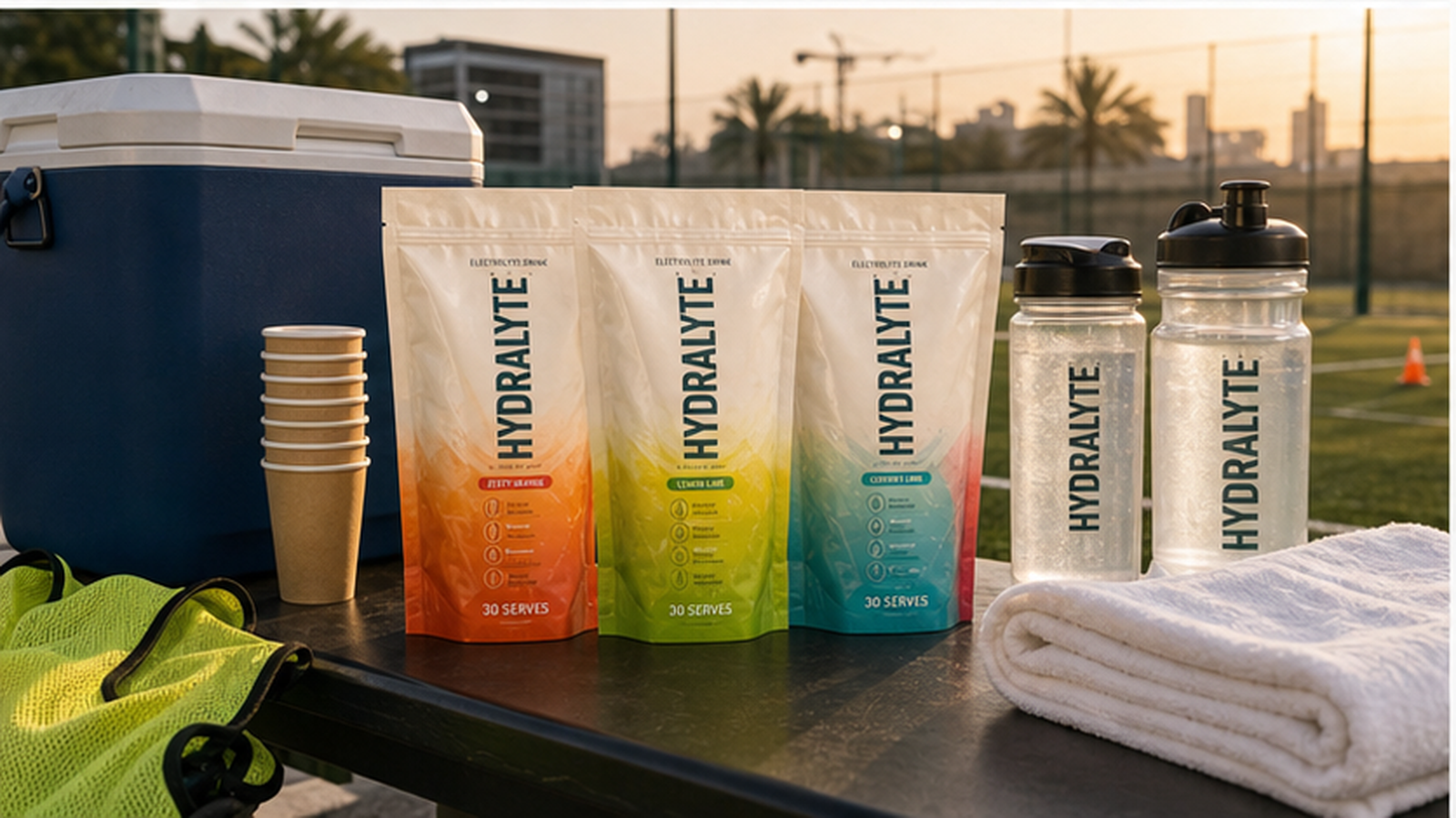 Hydralyte 2026 product reference for football hydration UAE