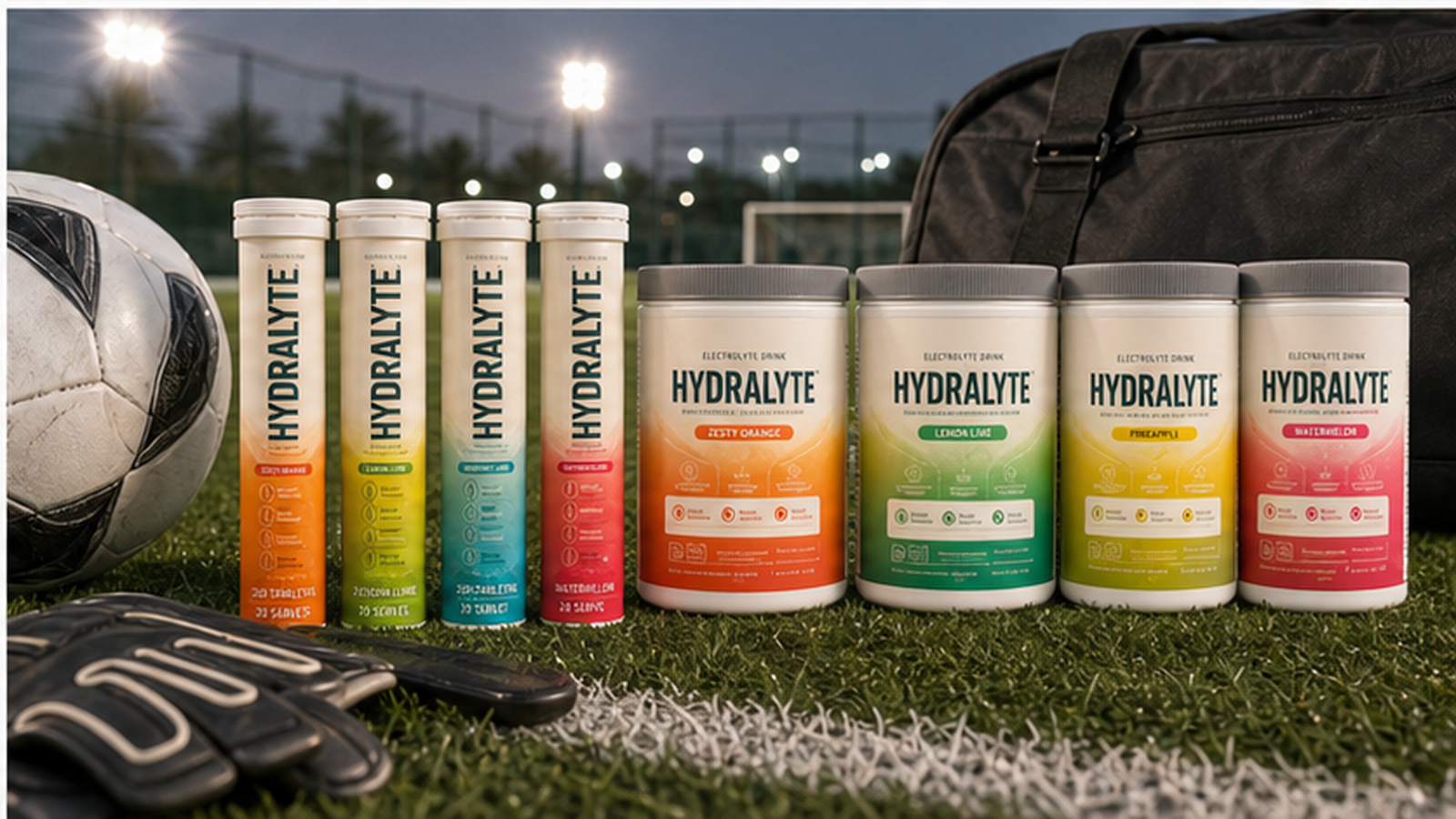 Hydralyte 2026 product reference for football hydration UAE