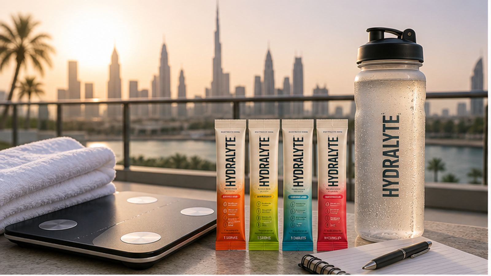 How to Calculate Sweat Rate in Dubai Heat with Hydralyte 2026 campaign hydration your way four flavours