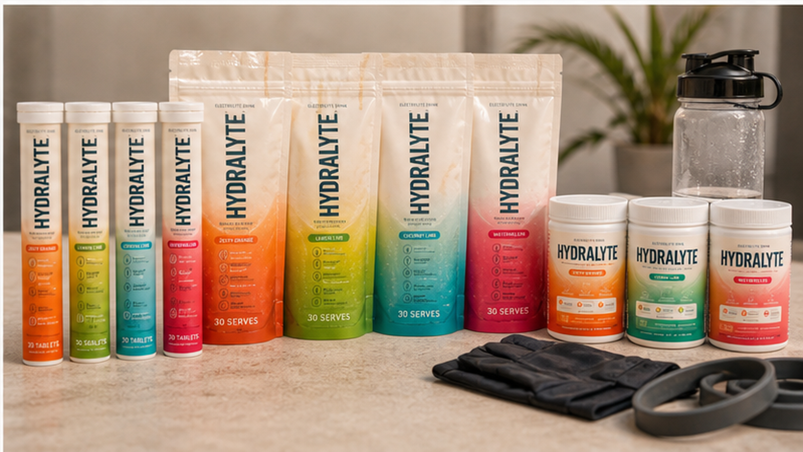 Hydralyte 2026 product reference for best time to workout in UAE summer