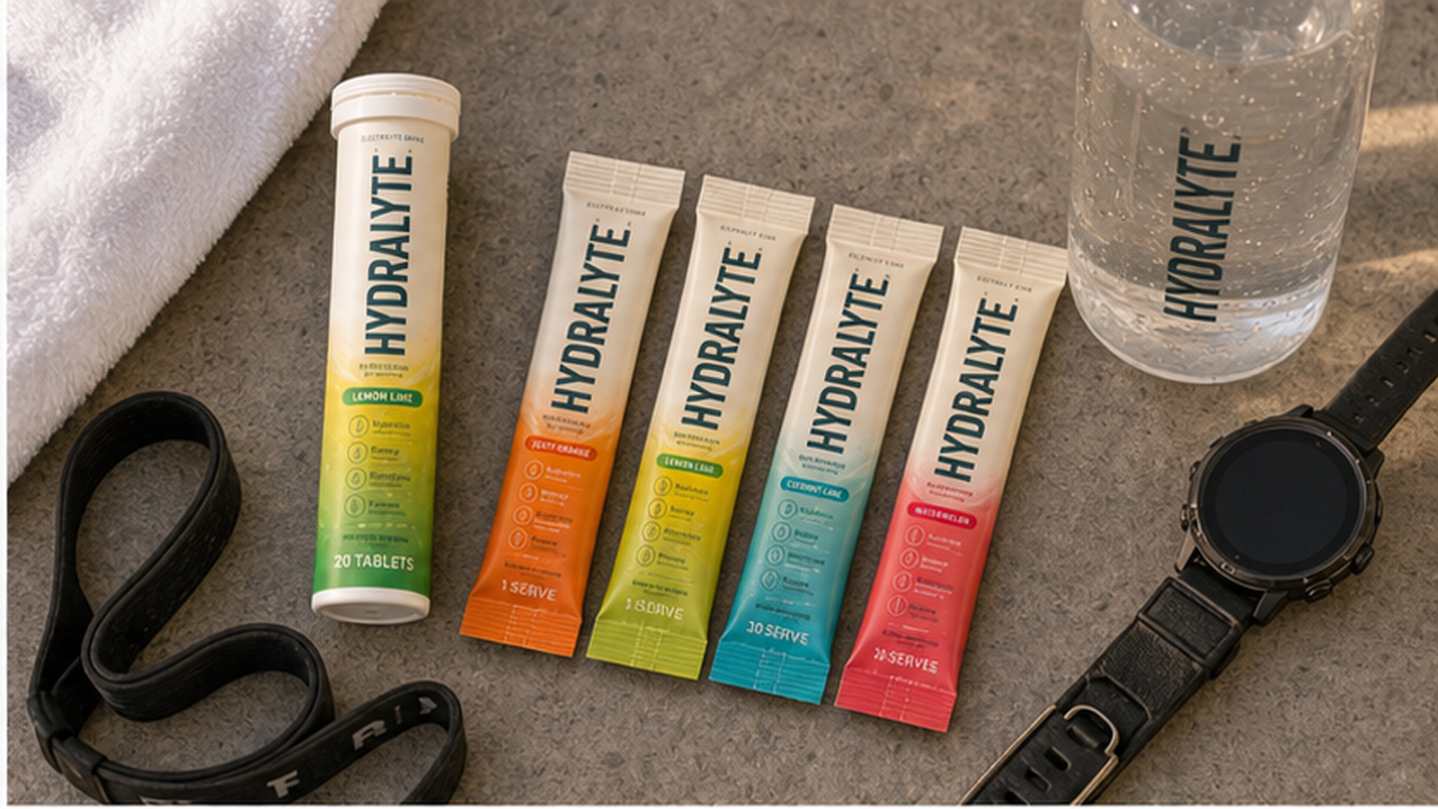 Hydralyte 2026 product reference for electrolytes for muscle cramps UAE