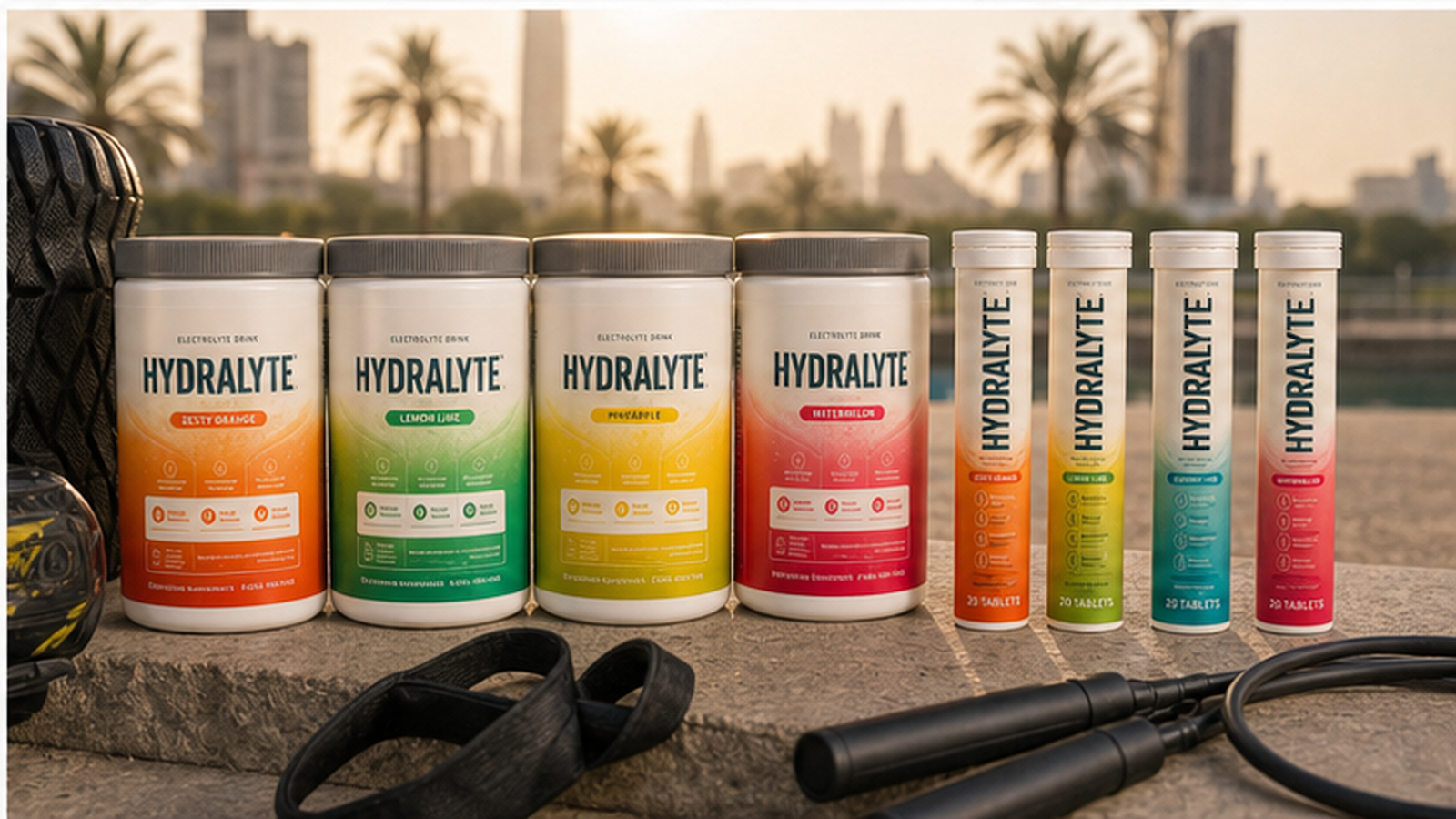 Hydralyte 2026 product reference for electrolytes for muscle cramps UAE