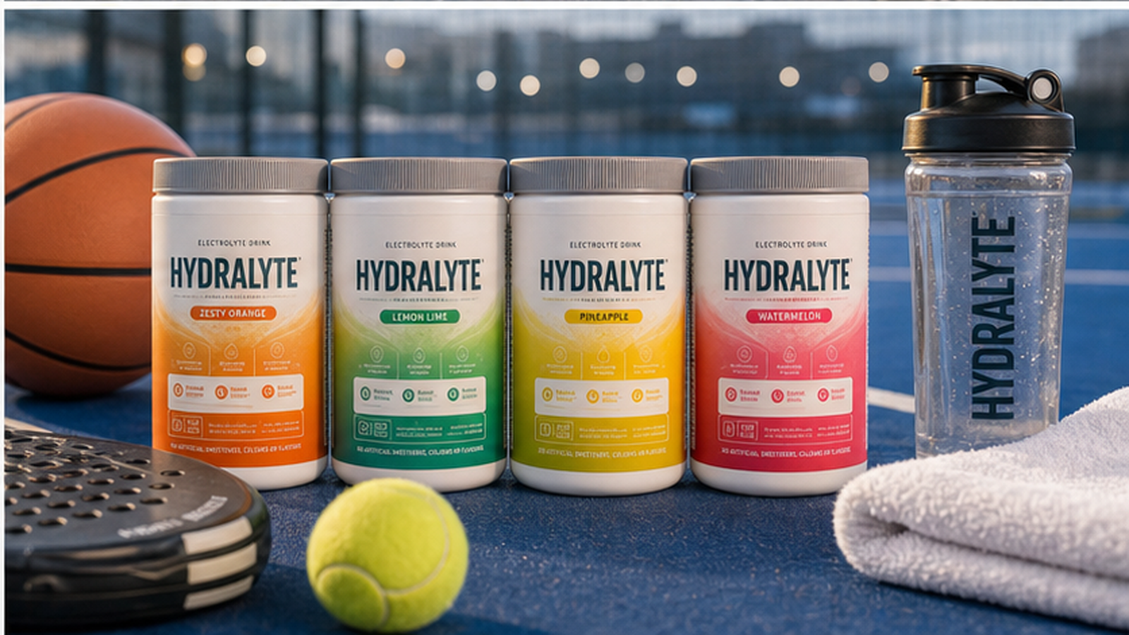 Hydralyte 2026 product reference for indoor sports hydration UAE