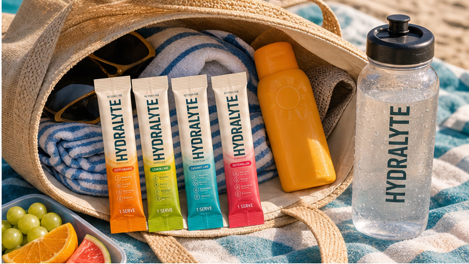 Hydralyte 2026 product reference for beach day hydration UAE
