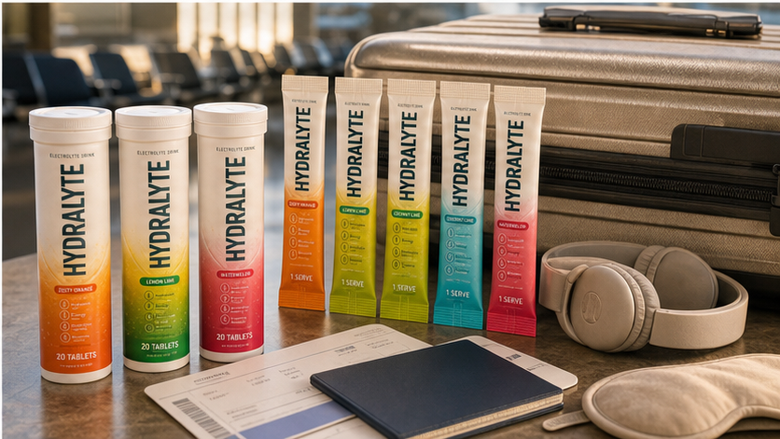 Hydralyte 2026 product reference for flight hydration GCC
