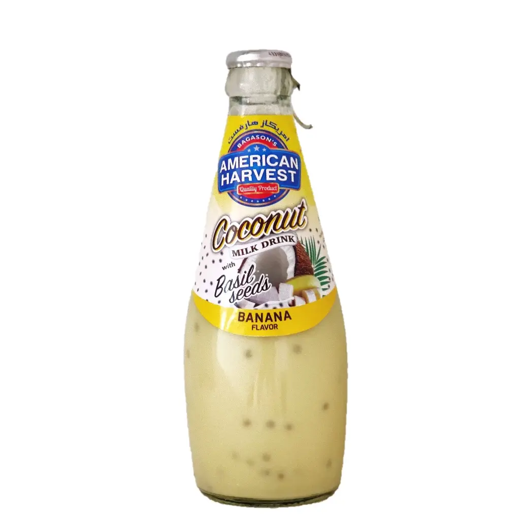 AH Coconut Milk Banana With Basil Seed (24x290ml)