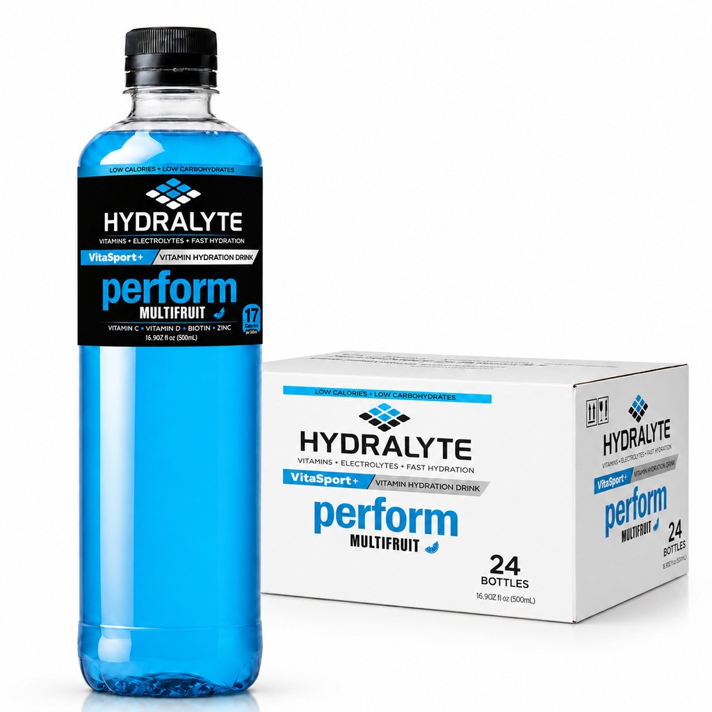 Hydralyte VitaSport+ Multifruit Hydration Drink (24x500ml)