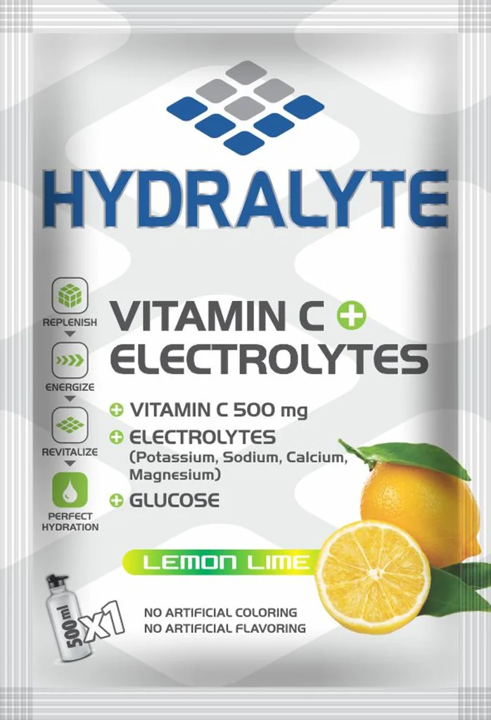 Hydralyte Electrolyte Powder Lemon (200x20g)