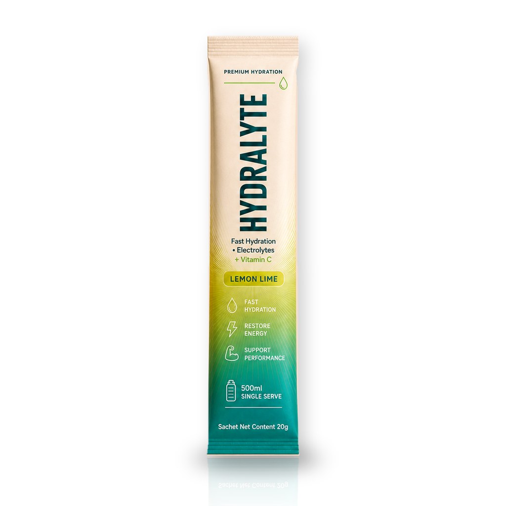 Hydralyte Electrolyte Powder Lemon (8x25x20g)