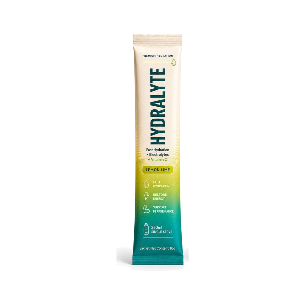 Hydralyte Electrolyte Powder Lemon (12x25x10g)