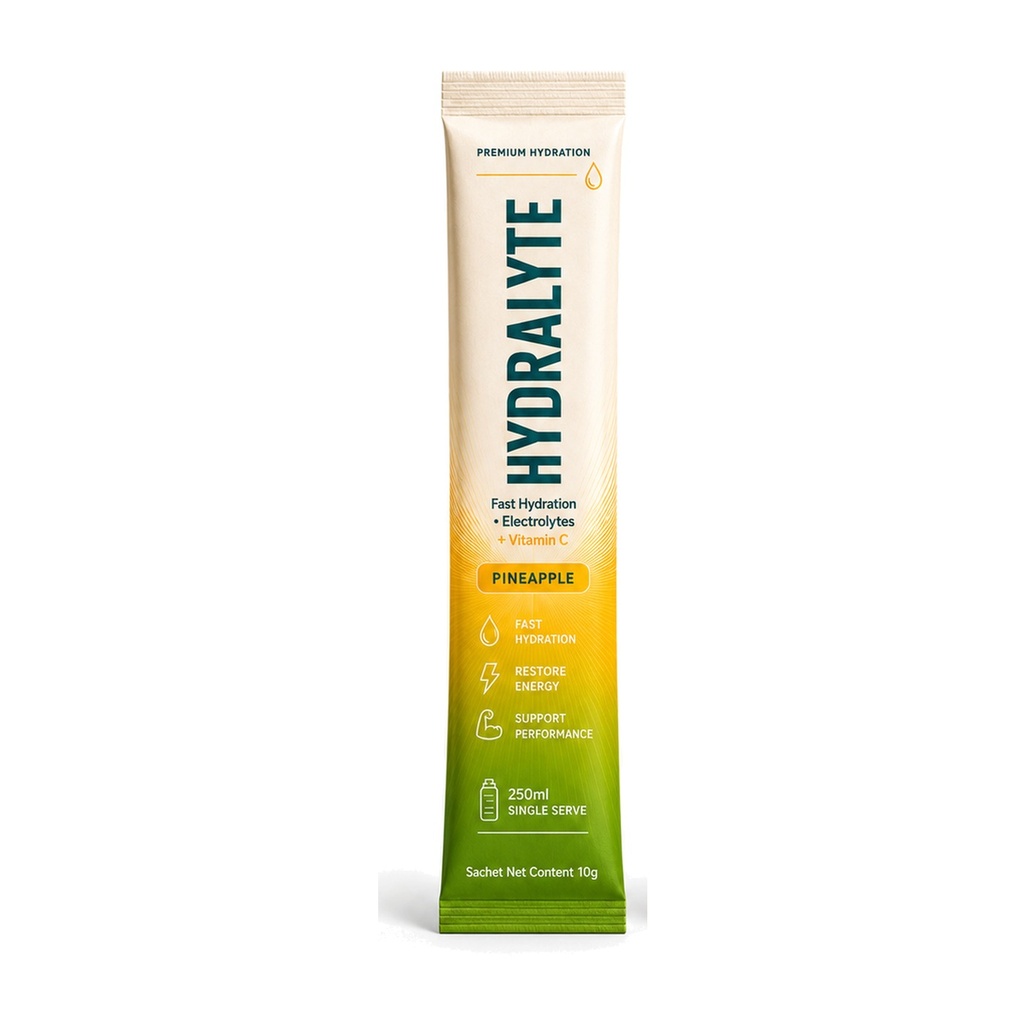 Hydralyte Electrolyte Powder Pineapple (300x10g)