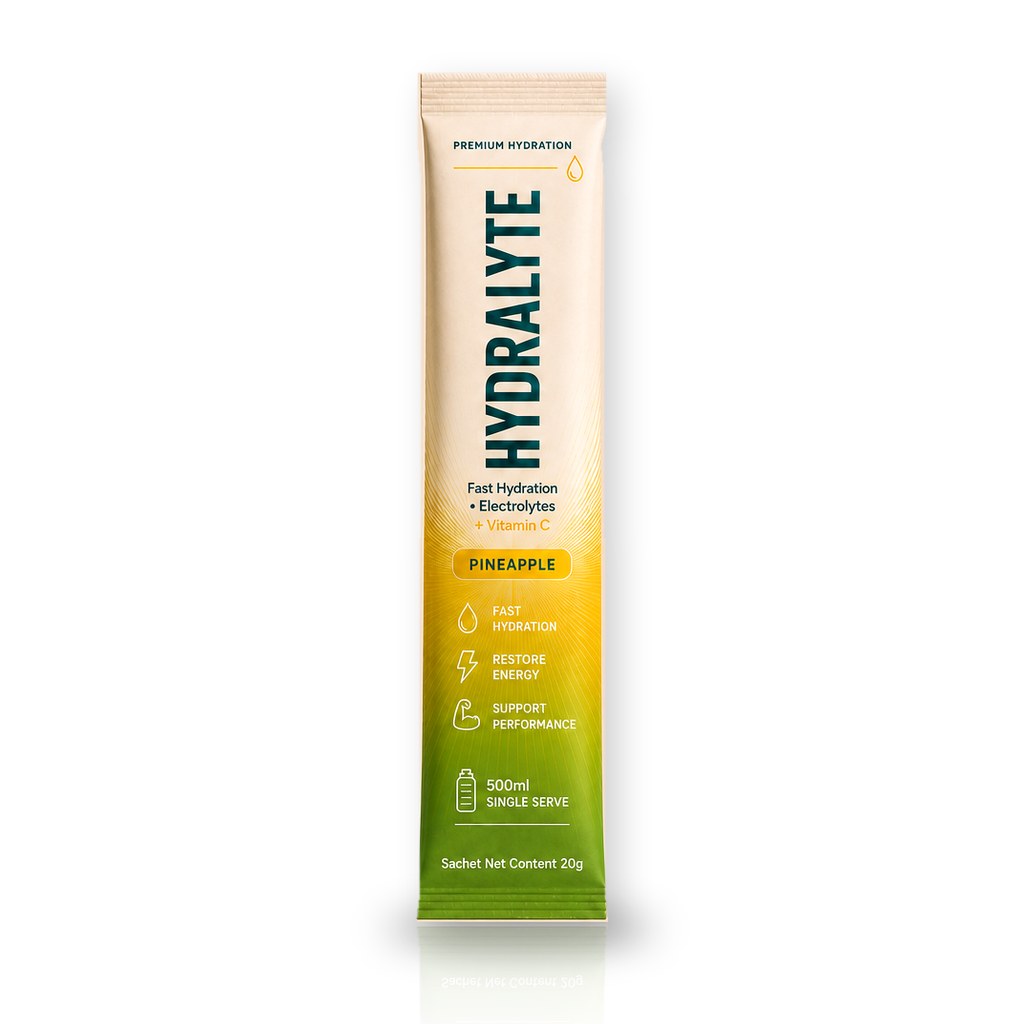 Hydralyte Electrolyte Powder Pineapple (8x25x20g)