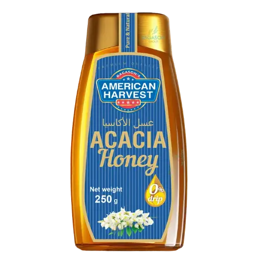 [AH-169-1] AH Acacia Honey Squeeze Jar (12x250g)