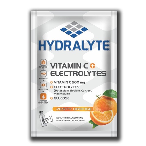 [HYD-8] Hydralyte Electorlyte Powder Orange Flavour (200x20g)