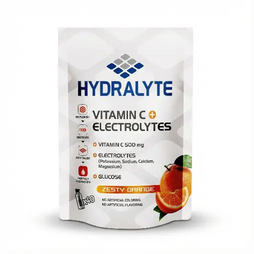 [HYD-9] Hydralyte Electrolyte Powder Orange Flavor (10x800g)