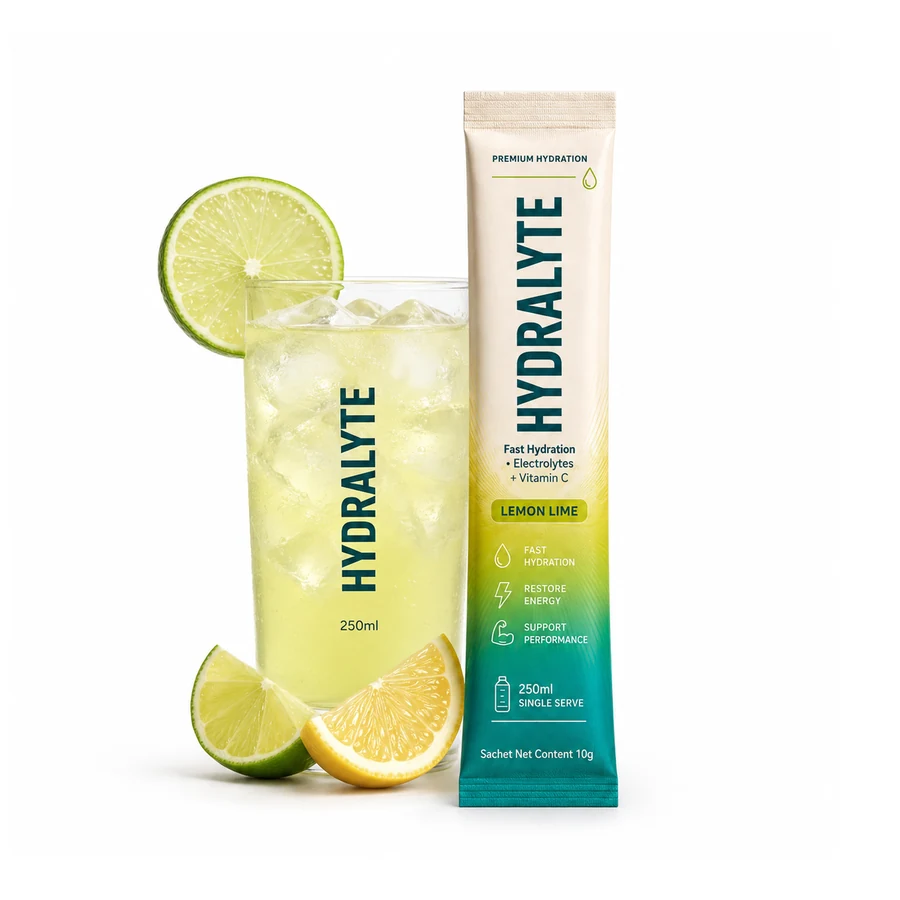 Hydralyte Lemon Lime 10 g mini stick sachet