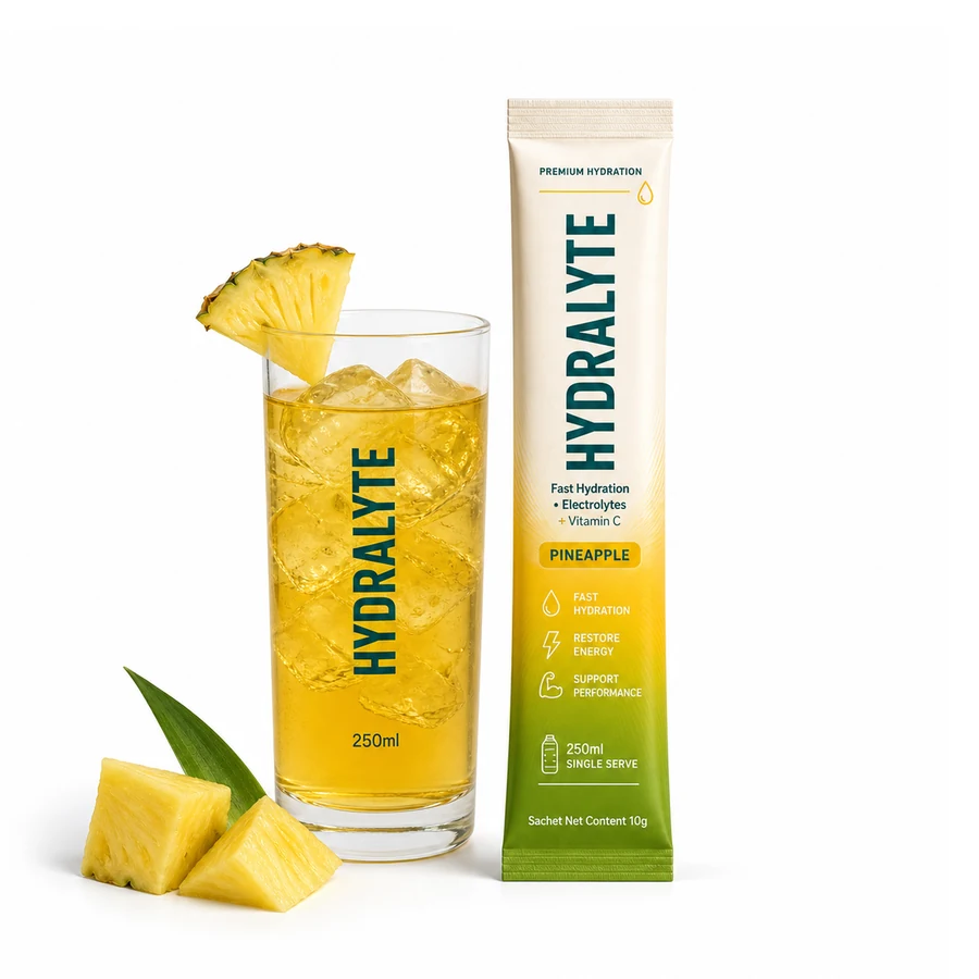 Hydralyte Pineapple 10 g mini stick sachet