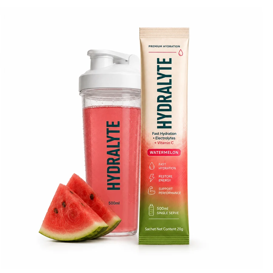 Hydralyte Watermelon 20 g single-serve stick sachet